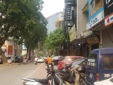 Bán nhà 8 tầng Phố Trung Kính, Dt 75m, Mt 4,2m, Dài 18m, Đường 15m, Giá 35,8 tỷ . Lh 0784.238.666