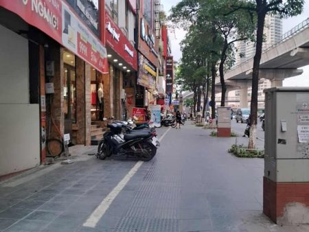 Bán nhà 8 tầng Phố Trần Vỹ, Dt 60m, Mt 6m, Dài 10 m, Đường 50m, Giá 51 tỷ . Lh 0784.238.666