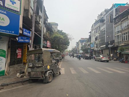 Bán nhà 4 tầng Phố Hồng Phúc, Dt 100m, Mt 3,3m, Dài 25m, Đường 8m, Giá 42,5 tỷ . Lh 0784.238.666